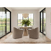 Vienne Bleached Jute Rug with Fringe