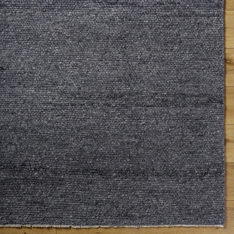 Wabi Black Hand-Knotted Rug
