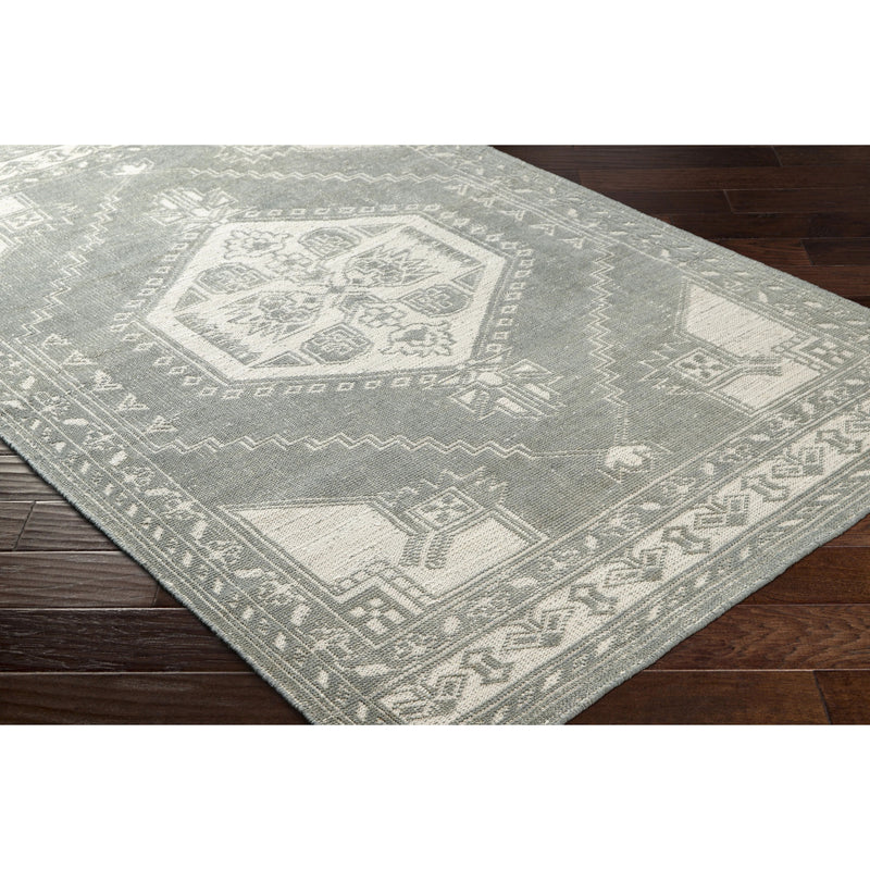 Zahra Charcoal Hand-Knotted Rug
