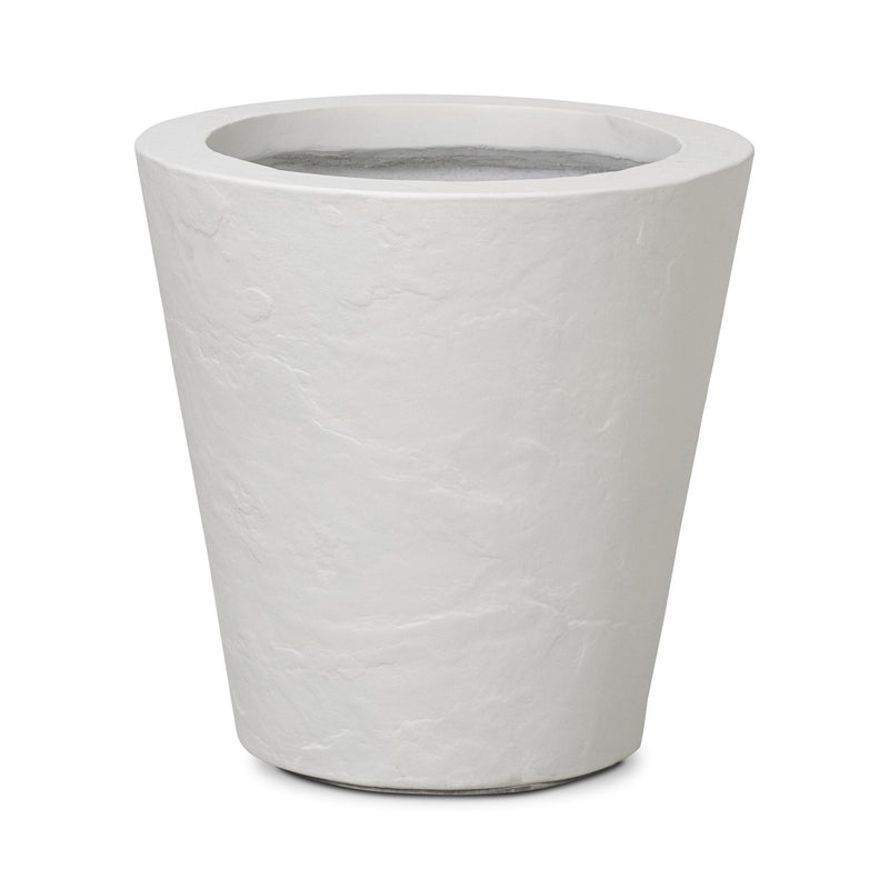 Suvi Textured White Concrete Planter | ready to ship!