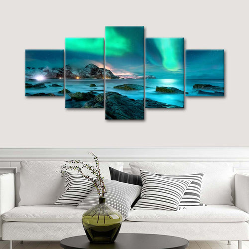 Stunning Lofoten Aurora Borealis Wall Art