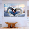 Swan Romance Wall Art