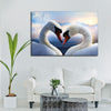 Swan Romance Wall Art