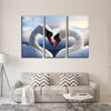 Swan Romance Wall Art