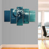 Swimming Elephant Wall Art
