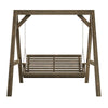 Amish Casual Heavy Duty Roll Back Swing with A-Frame Stand
