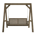 Amish Casual Heavy Duty Roll Back Swing with A-Frame Stand