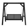 Amish Casual Heavy Duty Roll Back Swing with A-Frame Stand