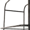 Swinton Hammered Aged Brass Bookcase