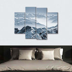 Swiss Mountain Peaks Wall Art