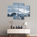 Swiss Mountain Peaks Wall Art
