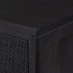 Sydney Black Cane 9 Drawer Dresser | ready to ship!