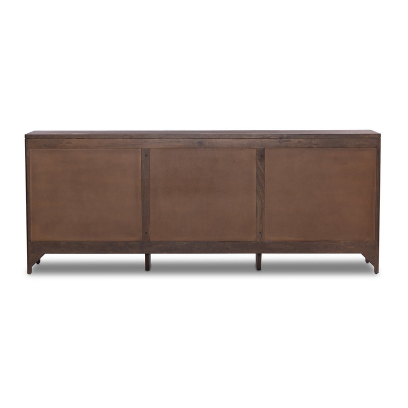 Sydney Brown Cane 9 Drawer Dresser | shipping 6/3/2025