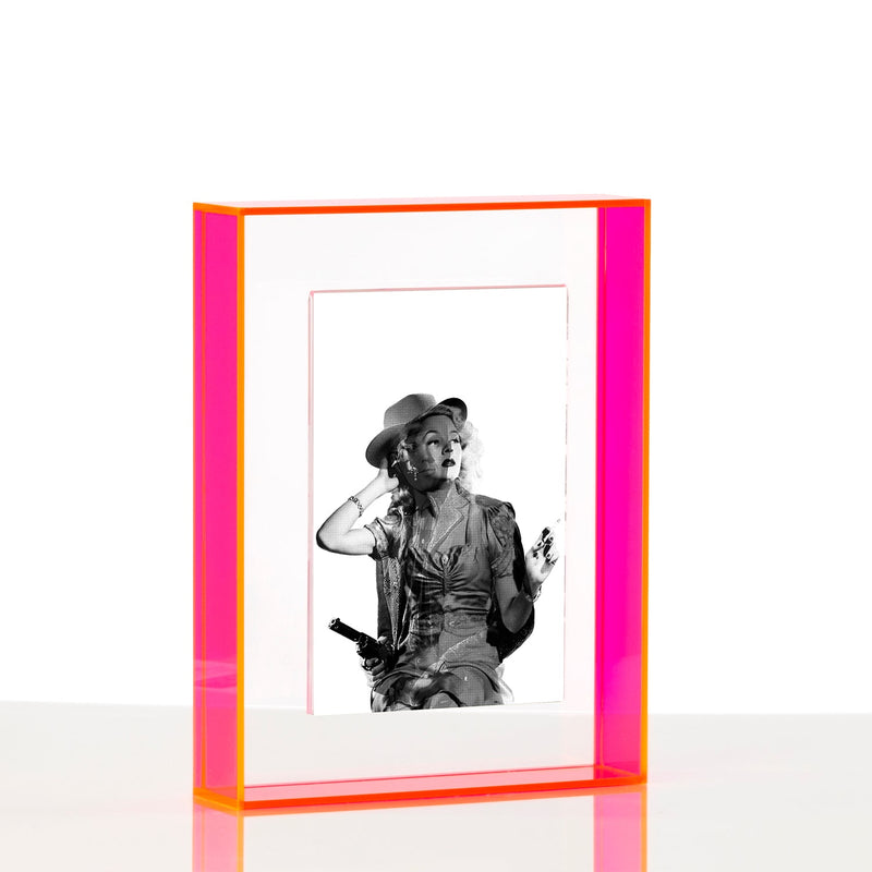 Smoking Gun by B. Shawn Cox 4x6  Framed In Your Choice of Float Frame with Magnetic Photo Holder