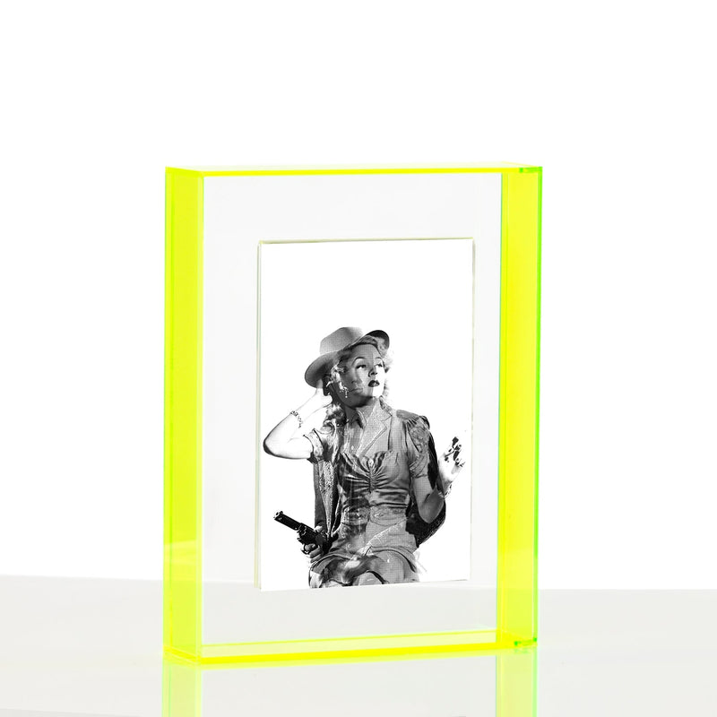 Smoking Gun by B. Shawn Cox 4x6  Framed In Your Choice of Float Frame with Magnetic Photo Holder