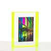 Float Frame for Tabletop or Wall with Magnetic Photo Holder