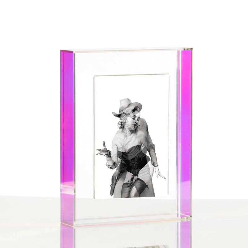 Steady Hands by B. Shawn Cox 4x6 Framed In Your Choice of Float Frame with Magnetic Photo Holder