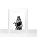 Steady Hands by B. Shawn Cox 4x6 Framed In Your Choice of Float Frame with Magnetic Photo Holder