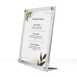 Wedding Acrylic Tabletop Float Frame
