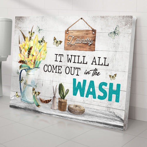 Family Laundry Sign