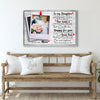 To My Daughter Marriage Message Sign