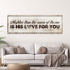 Psalm 93:4 - Mightier Than The Waves Sign IV
