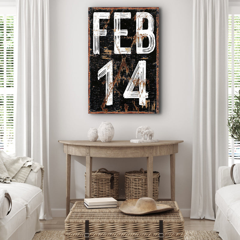 Feb 14 Sign