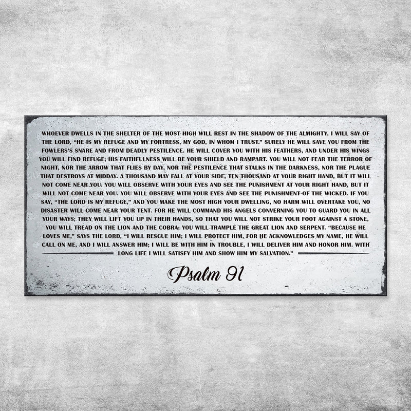 Psalm 91 - Whoever Dwells In The Shelter Of The Most High Sign IV