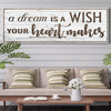 A Dream Is A Wish Your Heart Makes Sign