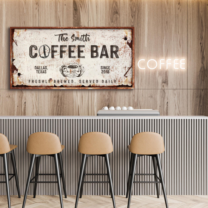 Coffee Bar Sign IV