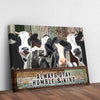Always Stay Humble And Kind Cow Sign