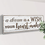 A Dream Is A Wish Your Heart Makes Sign
