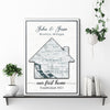 Home Map Sign