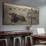 Angus Cattle Name Sign