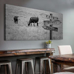 Angus Cattle Name Sign