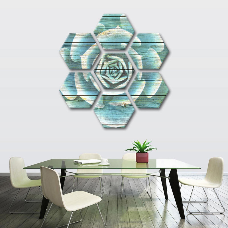Succulent Plant Bloom Wall Art