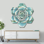 Succulent Plant Bloom Wall Art
