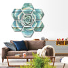 Succulent Plant Bloom Wall Art