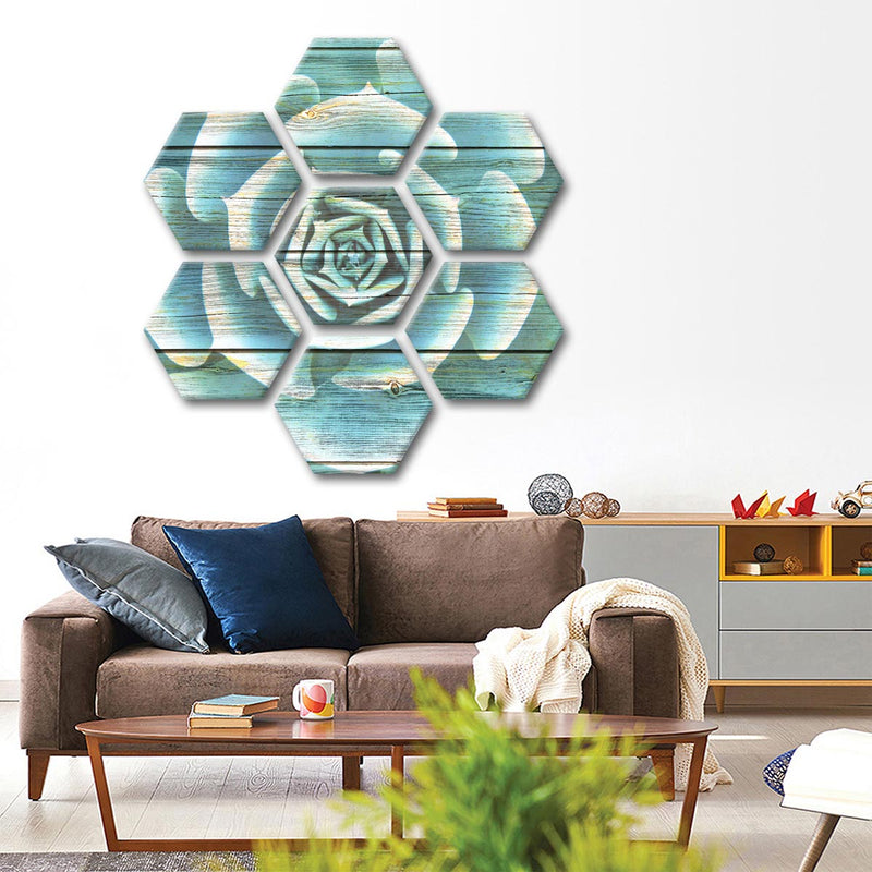 Succulent Plant Bloom Wall Art