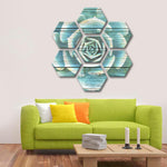 Succulent Plant Bloom Wall Art