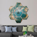 Sandy Underwater Starfish Wall Art
