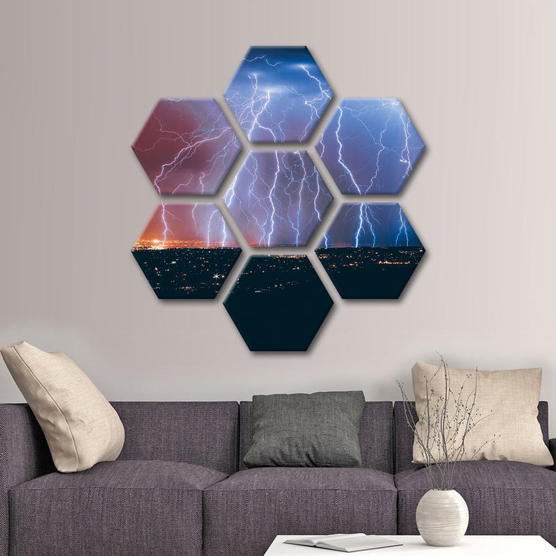 Lightning Strikes Wall Art