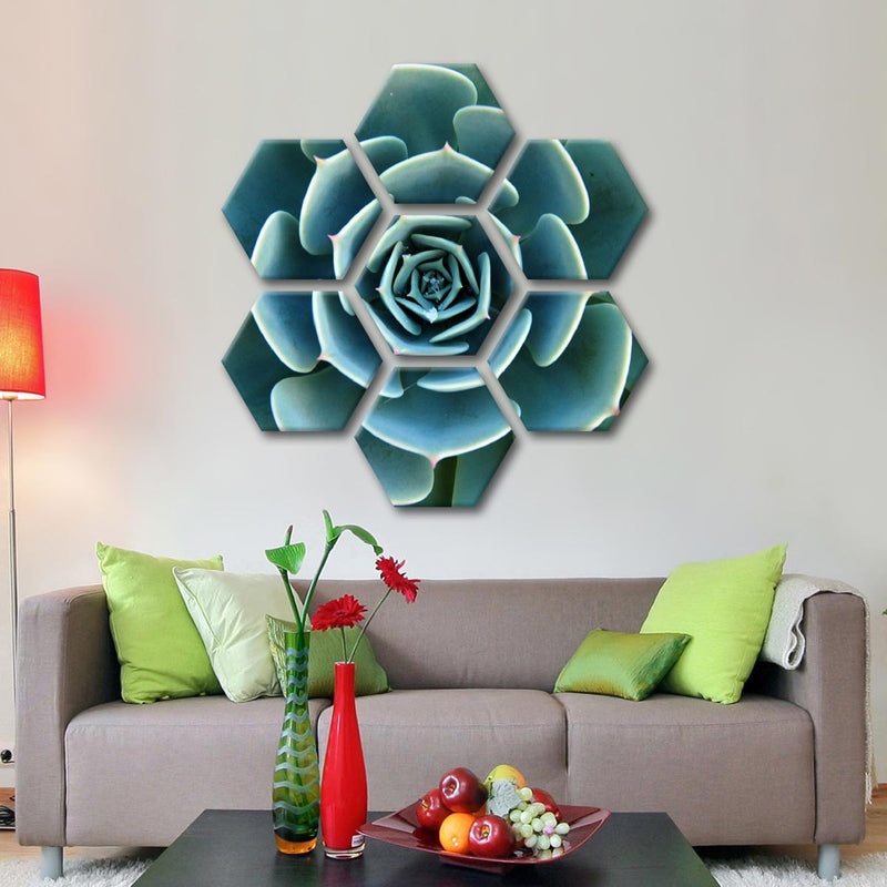 Live Succulent Wall Art