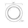Milt Modern Wall Mirror