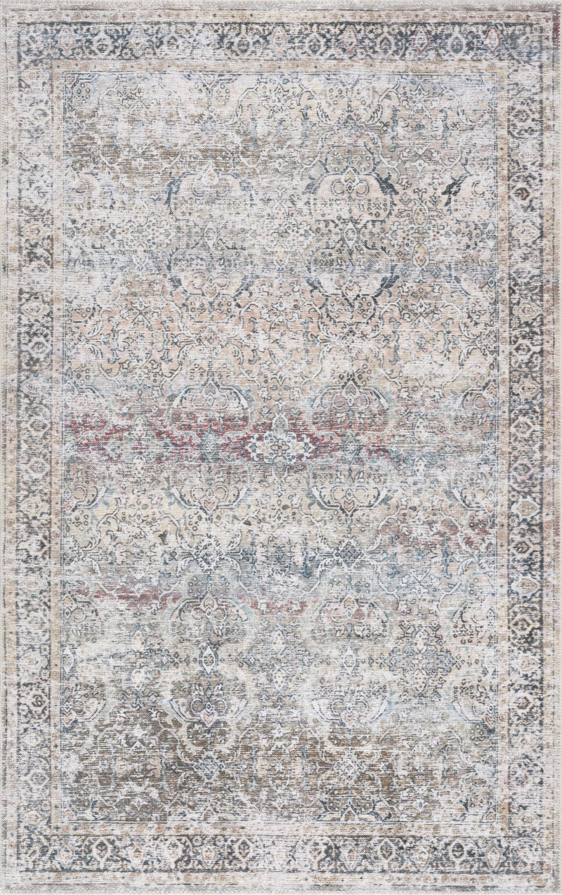 Olive Holi-2304 Washable Area Rug