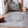 Rosman Olive Washable Area Rug