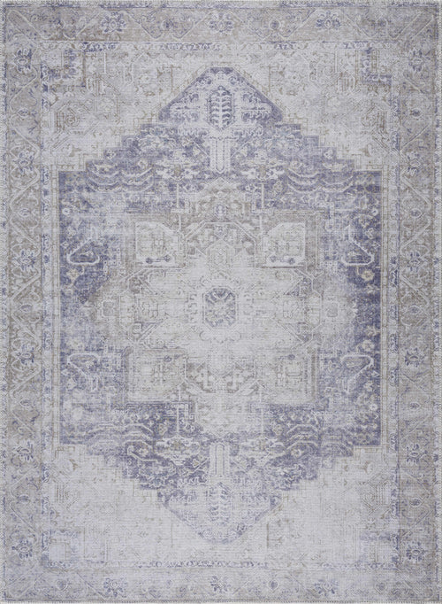 Rosman Olive Washable Area Rug