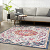 Tigril Blue & Orange 2304 Area Rug