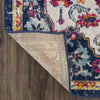 Tigril Blue & Orange 2304 Area Rug