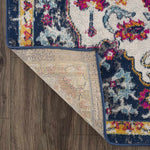 Tigril Blue & Orange 2304 Area Rug